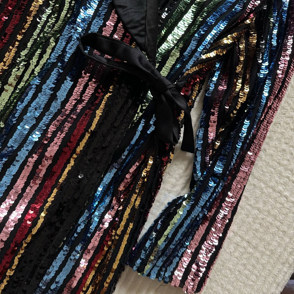 BEULAH STYLE sequined blazer/dress!